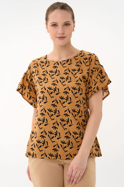 Блузка Кимоно (карамель)