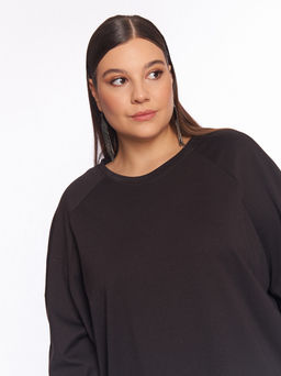 Черное платье с перьями PP57406BLK01 - Артесса фото 4