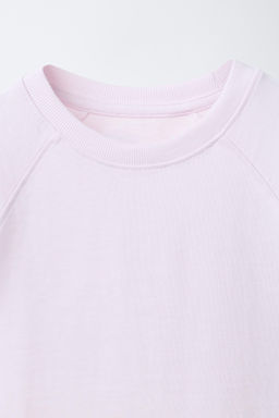 CAMISETA B?SICA MANGA RANGL?N / Rosa - Zara фото 3