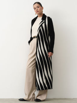 Кардиган из пуха яка и кашемира 14089 черный