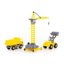 Набор строительной техники Агат (в коробке) - Полесье фото 4