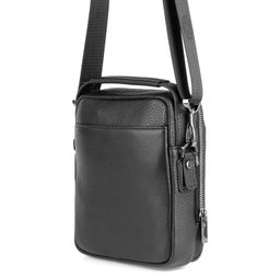 Мужская кожаная сумка - Barcelo biagi фото 3