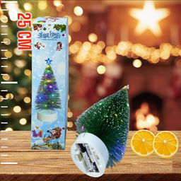 Елка настольная 25см желтое свечение - Family фото 2