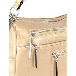 Сумка женская натуральная кожа GU 2033-7795, 2отд, плеч/ремень, бежевый SALE 254575 - Adelia фото 9