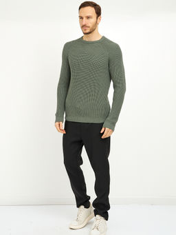 джемпер мужской базовый из хлопка - Glenfield фото 2