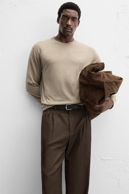 LIGHTWEIGHT 100% WOOL SWEATER - Zara фото 4