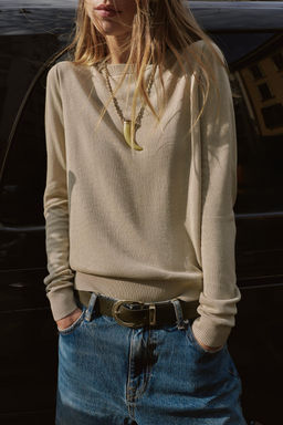 FINE KNIT SWEATER - Zara фото 4