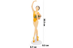 Статуэтка 8,5*7,5*30,5 см Балерина с цветами стоящая - Elan gallery фото 2