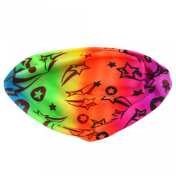 Мяч игровой Комета д18см, радужный, ПВХ (Китай) - Домашняя мода фото 4