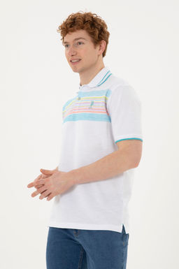 Мужская белая футболка - U.s. polo assn фото 8
