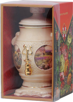 HILLTOP. Керамика. Чайница Самовар 100 гр. чайница керам.