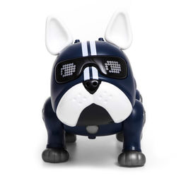 Робот собака Дюк IQ BOT, интерактивный: световые и звуковые эффекты, на батарейках, синий  фото 2