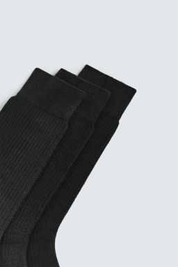 3-PACK OF RIBBED SOCKS - Zara фото 3