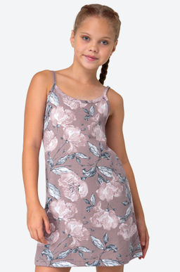 Хлопковая сорочка для девочки Happy Fox