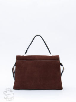 Сумка женская кожаная 9675MSS coffee Velina Fabbiano-Safenta в Новосибирске