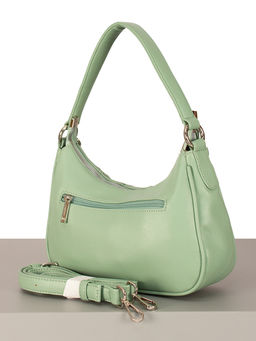 LACCOMA сумка Афина-Л815-мятный эко кожа хлопок  фото 3