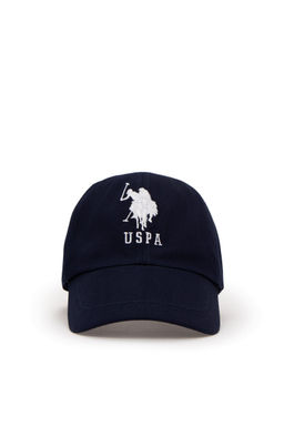 Шляпа мужская U.S. Polo Assn темно-синяя хлопок  фото 2