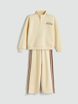 Dik Yaka K?z ?ocuk Kal?n E?ofman Tak?m