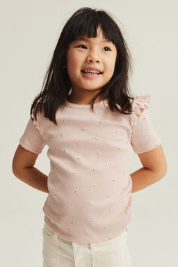Camiseta de canale con volantes - H&m фото 3