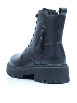 01-5269-1 BLACK Ботинки демисезонные женские (натуральная кожа, байка) - No name фото 7