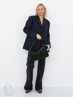 Сумка женская кожаная 6060L d.green Polina&Eiterou в Новосибирске