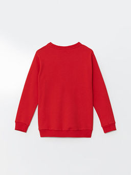 Bisiklet Yaka Erkek ?ocuk Sweatshirt