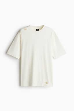 Camiseta con efecto desgastado Oversized Fit - H&m фото 6