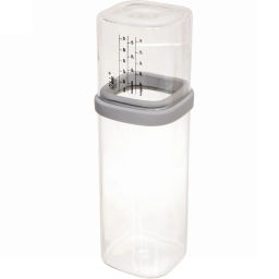 Банка для продуктов стеклянная 800мл "Olala" с мерный стаканом