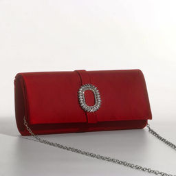 Сумка-клатч на магните, цвет бордовый - Simaland фото 4