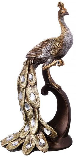 ФИГУРКА ПАВЛИН 11*13*25 СМ. СЕРИЯ МАХАРАДЖИ