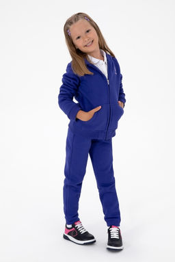 K_z _ocuk Mor Kap__onlu Fermuarl_ _ardonlu Basic Sweatshirt Sepette S_rpriz _ndirim - U.s. polo assn фото 3