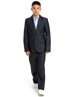 Серый школьный пиджак для мальчика Инфанта, модель 0506 СС