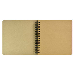 Скетчпад 200х200 мм, 120 л, блок - крафт-бумага 80 г/м?, арт. 61859 ЛЕМУР - Феникс+ фото 3