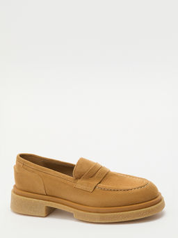 Женские лоферы J.J.DELACROIX GENEVE CREP AMBRA Артикул 3991325, светло-коричневый