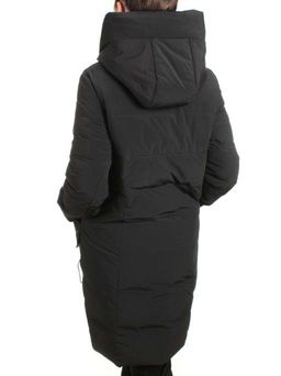 21-972 BLACK Пальто зимнее женское AIKESDFRS