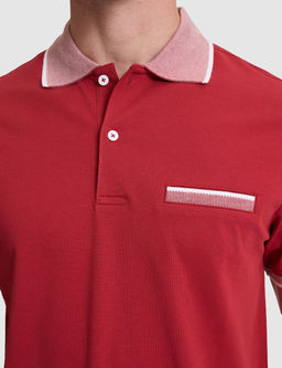 Nar _i_e_i Slim Fit %100 Pamuk D__meli Polo Yaka Ti__rt