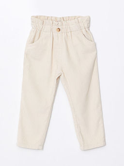 Beli Lastikli Basic K?z ?ocuk Pantolon