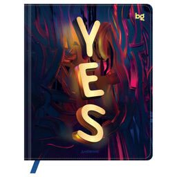 Дневник тв. об., иск. кожа 1-11 кл. "Yes" (D5h48_64511, BG) печать, тиснение фольгой, ляссе