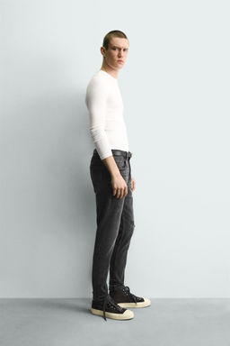 JEANS SKINNY FIT / Carb?n - Zara фото 4