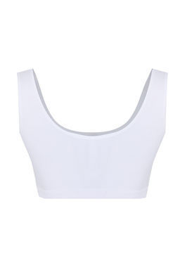 TRENDYOLMILLA Beyaz Seamless/Dikissiz Balensiz Bralette Orme Sutyen THMAW22SU0027  фото 10