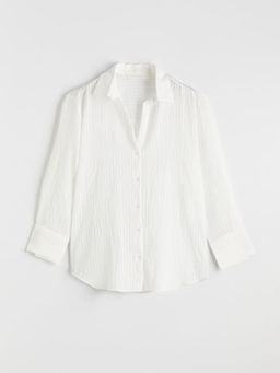 ?izgili Oversize Kad?n G?mlek