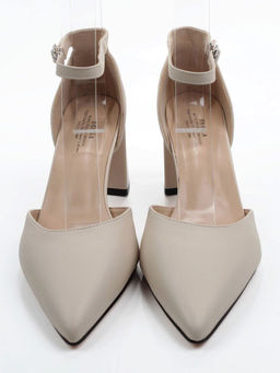06-HDP1168-9 GRAY/BEIGE Туфли летние женские (натуральная кожа)