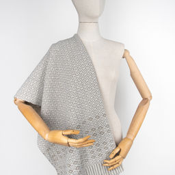 24С93-ШР/у. 50*120 Полотенце "Ветразь" цв. 4 рис. 161 т. серый