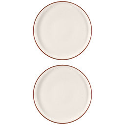Набор тарелок десертных 2 пр. 19*19*2 см "Терра" с прямым бортом