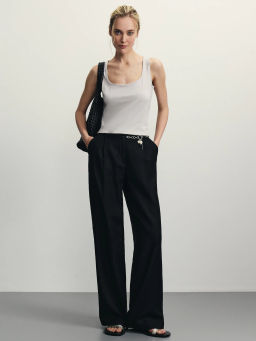 Базовый топ из эластичного хлопка / Zarina  фото 2