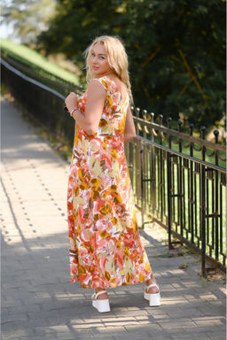 НОВИНКА!!! Длинное платье 70% лен+30% хлопок - Новый лен фото 4