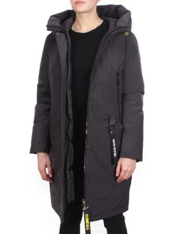 YR-961 DARK GRAY Пальто зимнее женское АЛИСА (200 гр. холлофайбера) - Fashion фото 9