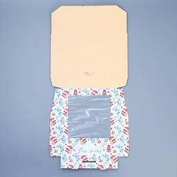 Цена за 5 шт. Коробка складная Для тебя, 20 х 20 х 4 см - Дарите счастье фото 5