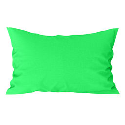 Наволочка 50х70см "Салатовый", с клапаном-запахом, перакль 110г/м2, хлопок 100%, упаковка "классическая" пакет ПВД 14,5х23см, еврослот, "Домашняя мода" (Россия)