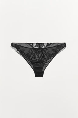 FLORAL EMBROIDERY BRIEFS - Zara фото 3